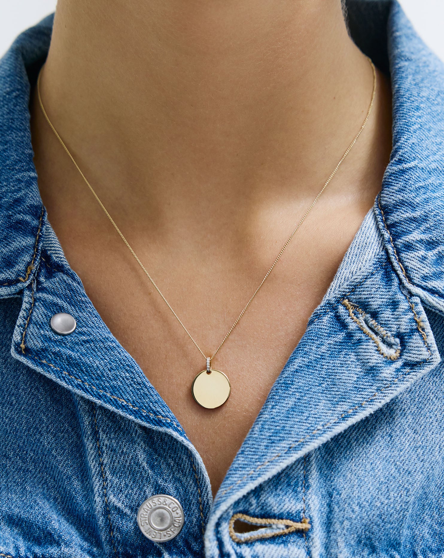 Diamond Cut Curb Chain Necklace - Image 5