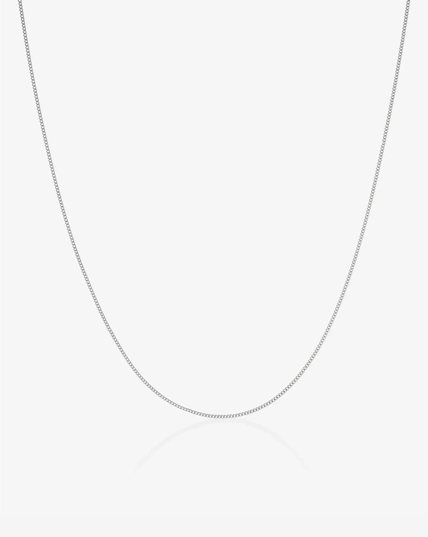 Diamond Cut Curb Chain Necklace - Image 8