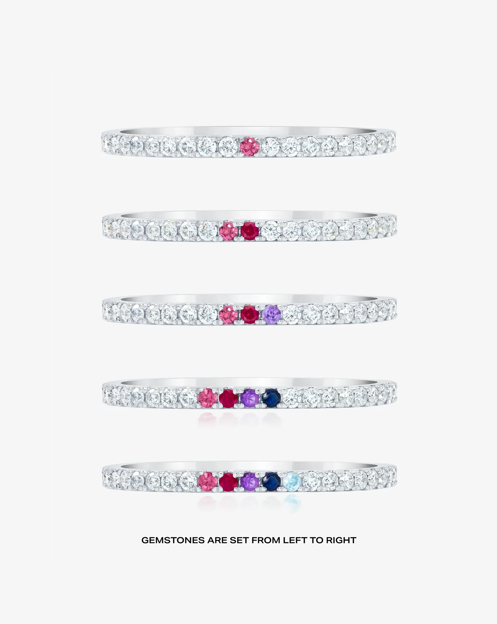 1.3 mm Personalized Perfect Pavé Diamond Ring - Image 6