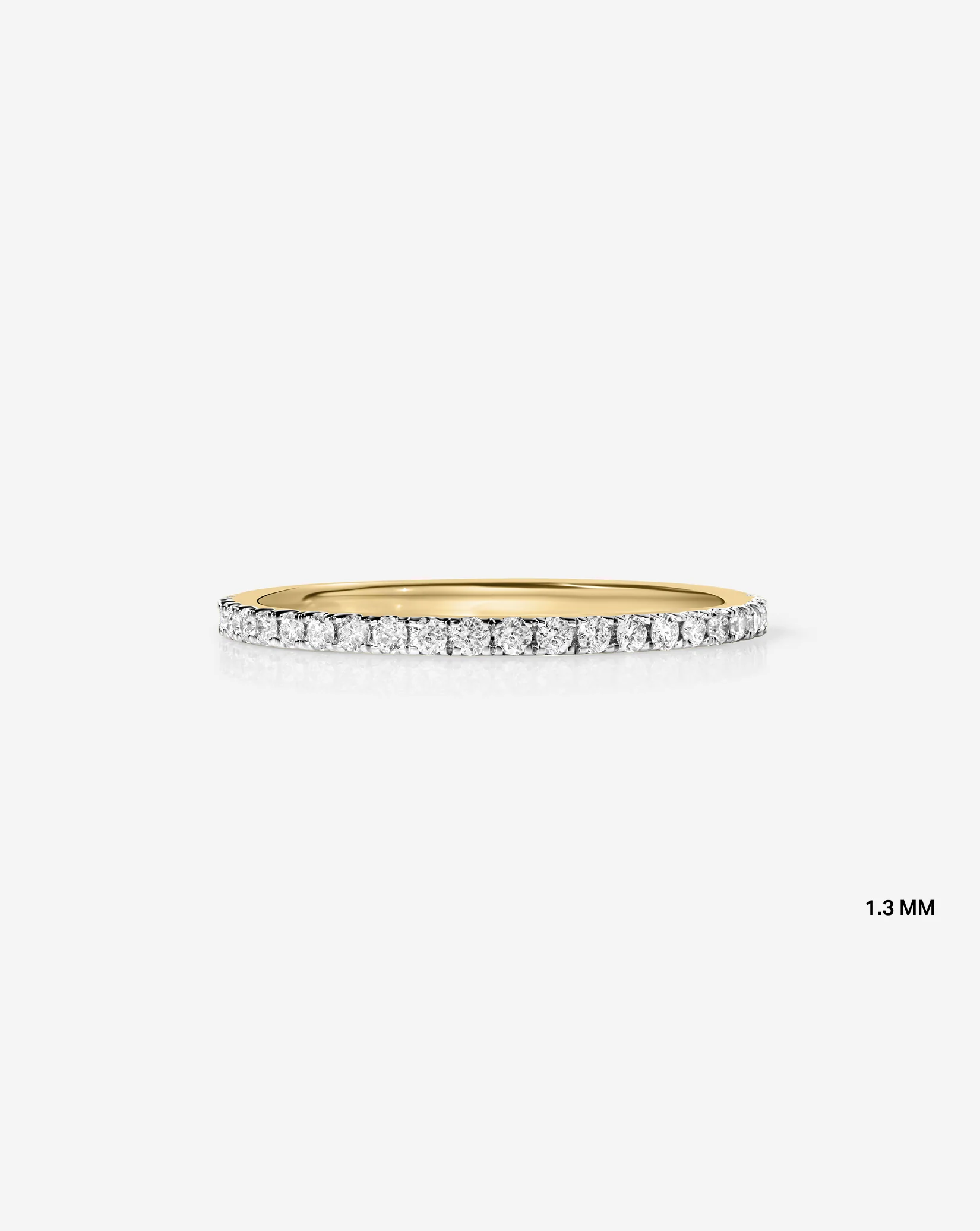1.3 mm Perfect Pavé Diamond Ring - Image 5