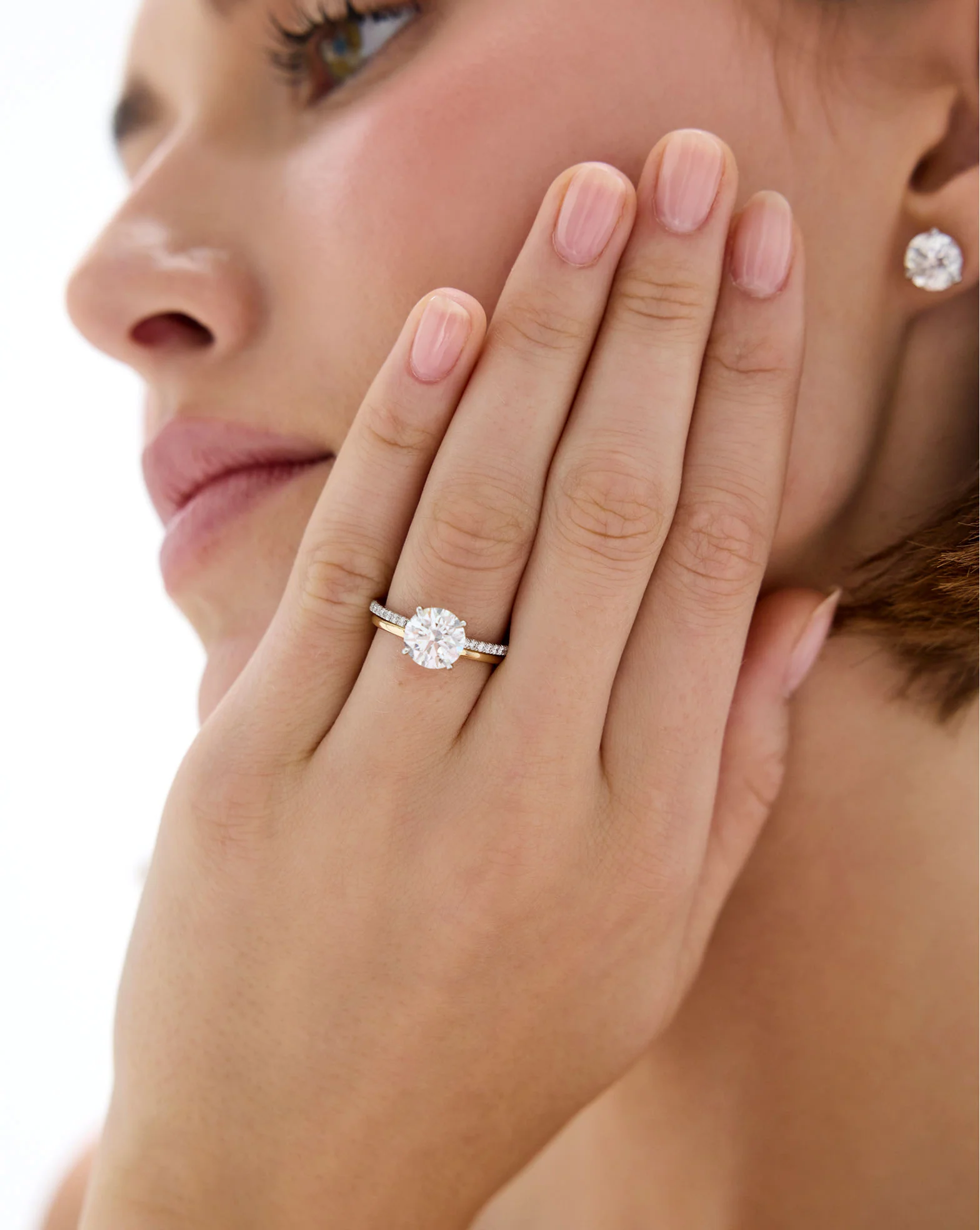 Whisper Thin Band with Birthstone - Image 4
