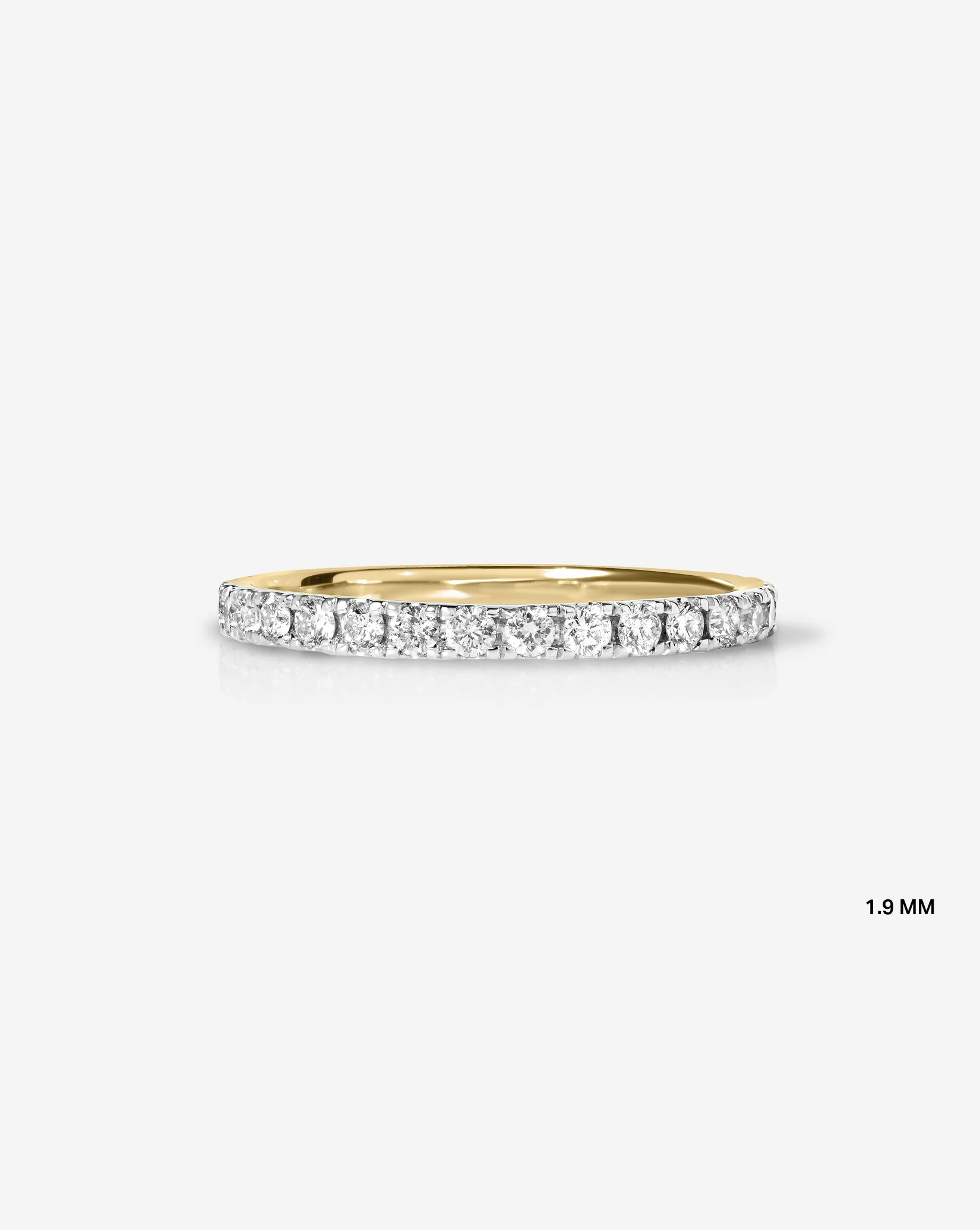 1.9 mm Perfect Pavé Diamond Ring - Image 5
