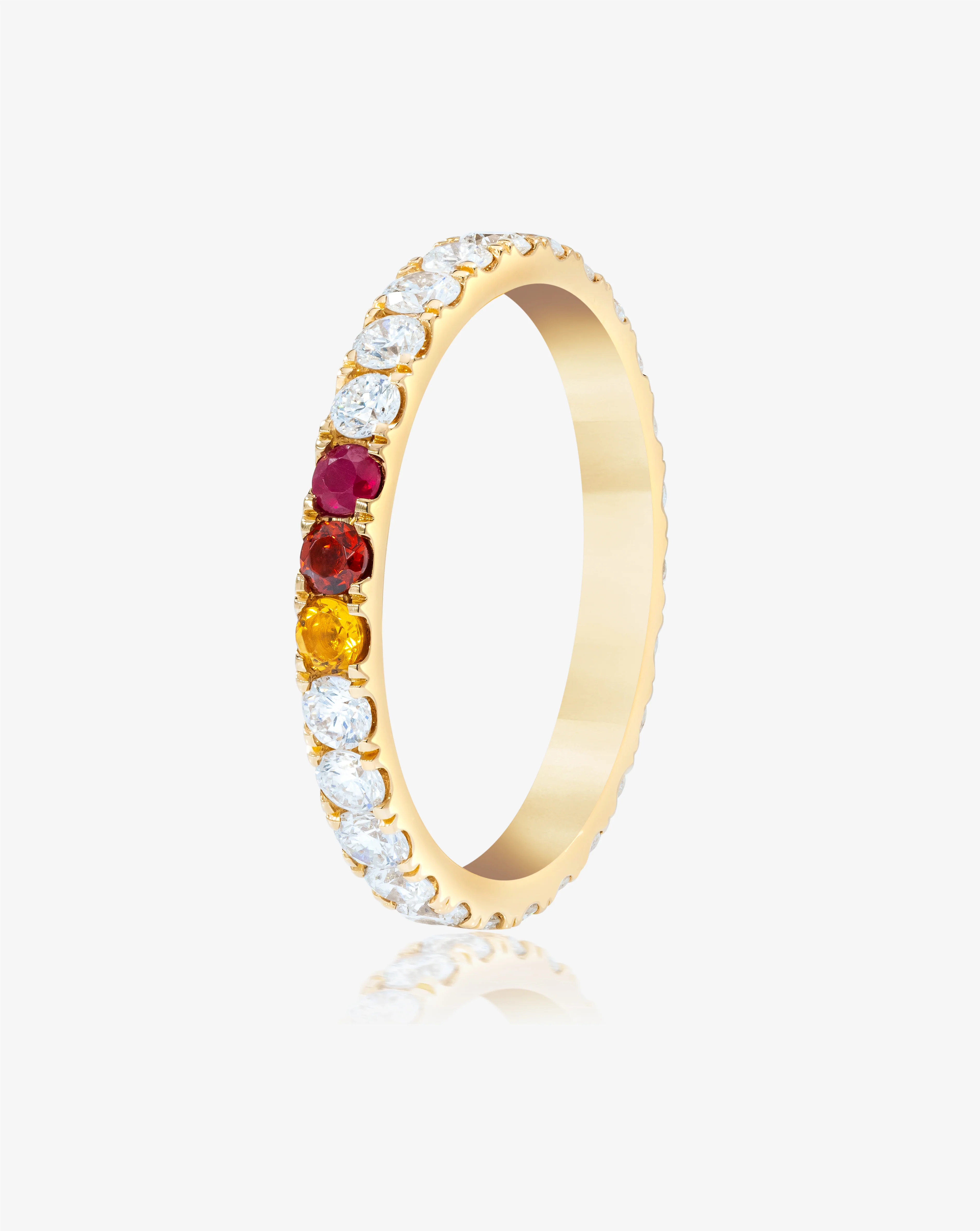 2.5 mm Personalized Classic Diamond Ring - Image 10