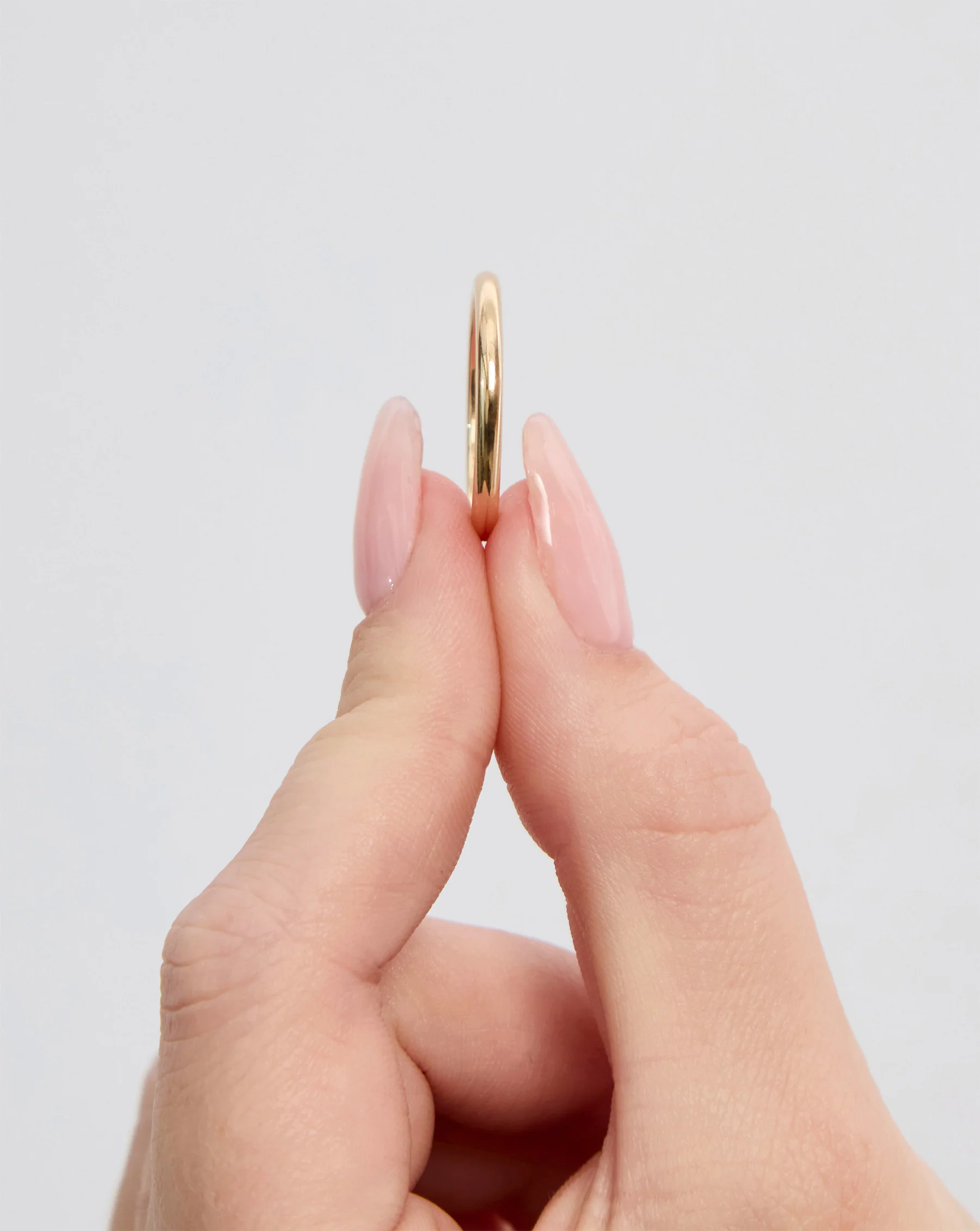 2 mm Classic Gold Band - Image 3
