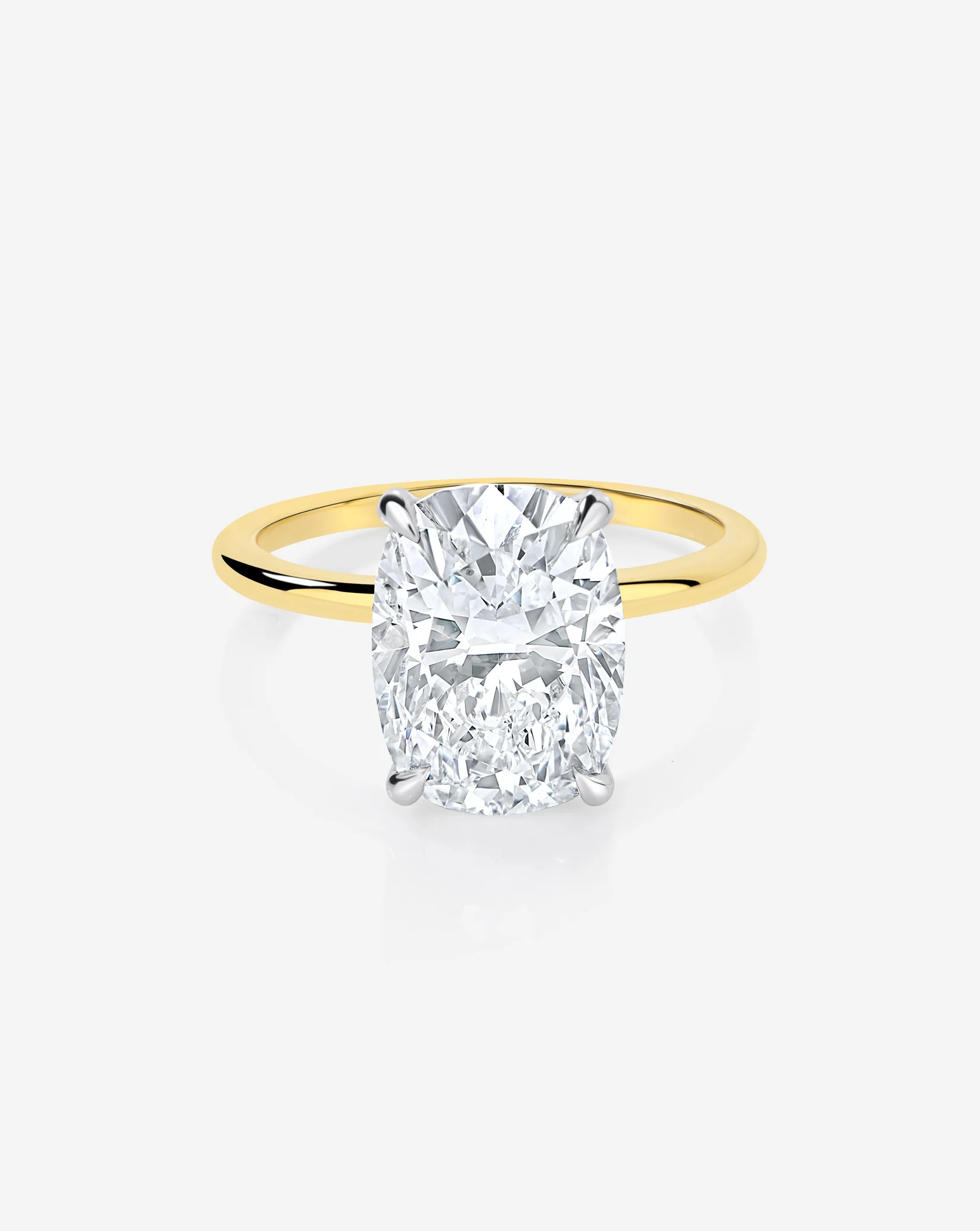 3.68 Cushion Lab Diamond in Whisper Thin® Embrace - Image 6