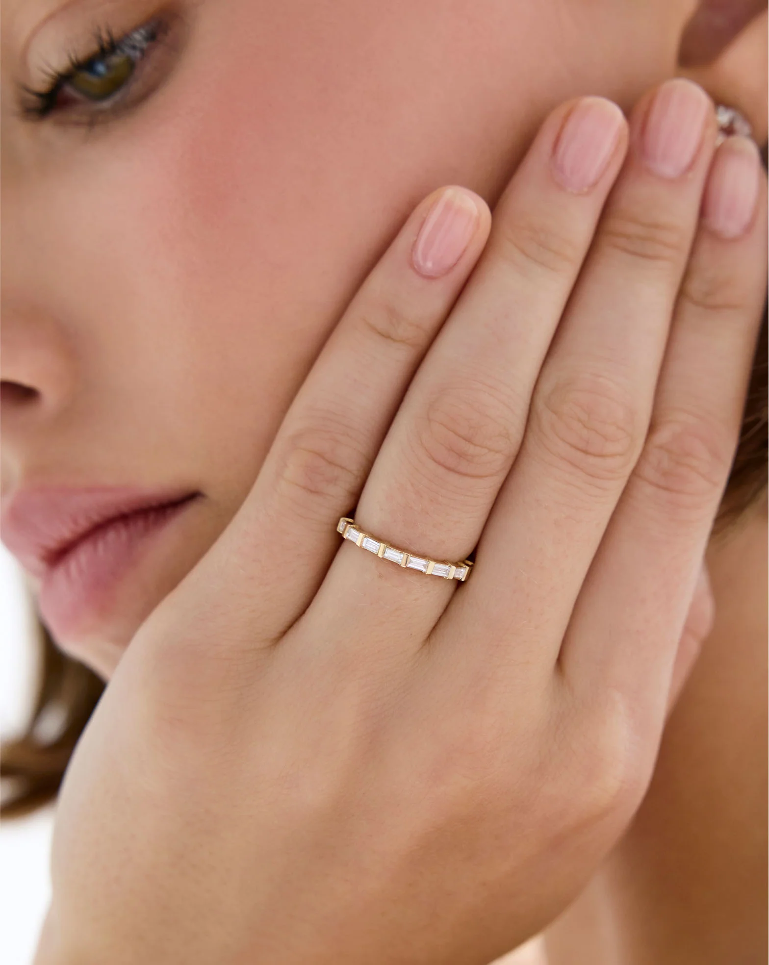 Baguette Bar 3/4 Diamond Band - Image 3