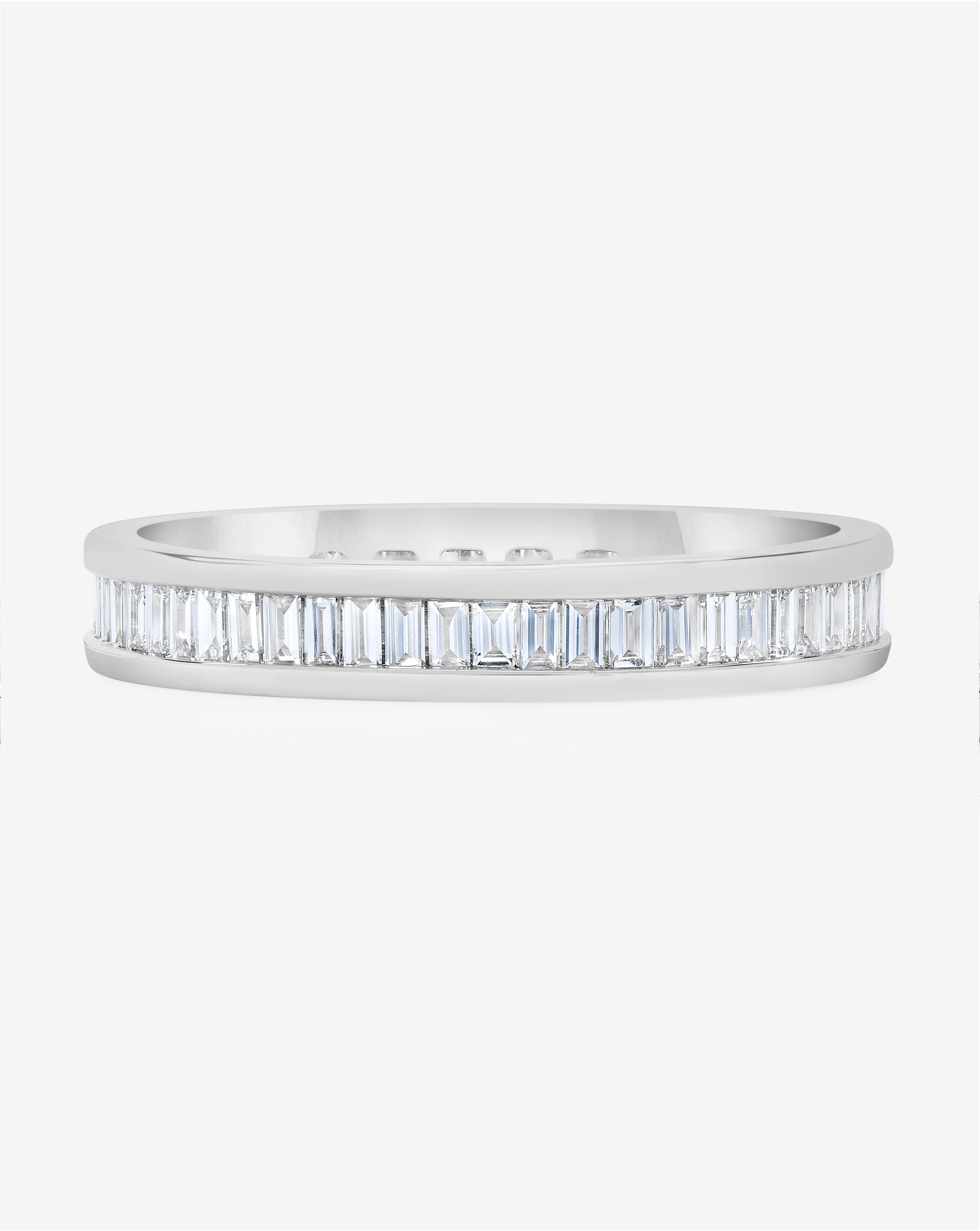 Baguette Diamond Channel Set Eternity Band - Image 14