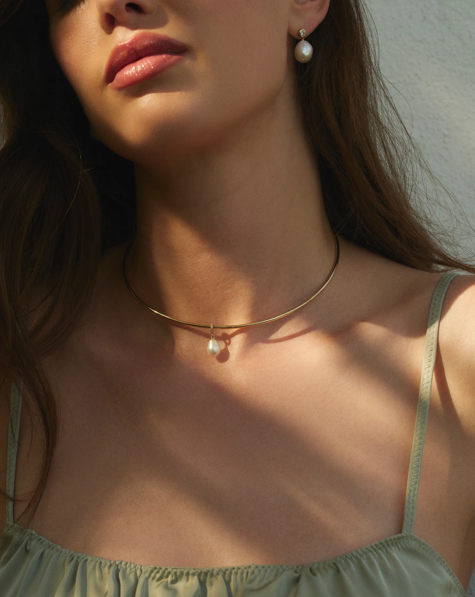 Gold Collar Necklace - Image 8
