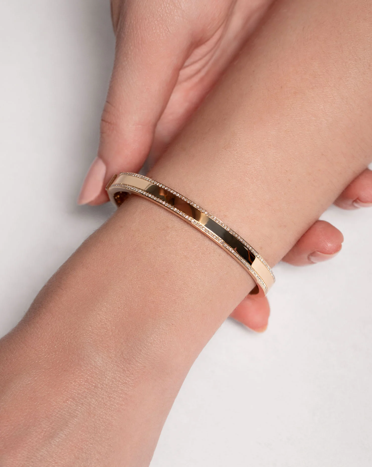 Diamond Border Bangle - Image 4
