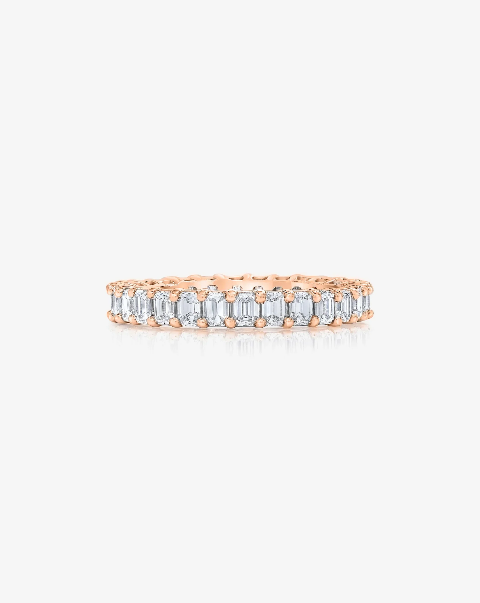 Emerald Diamond Eternity Band - Image 7