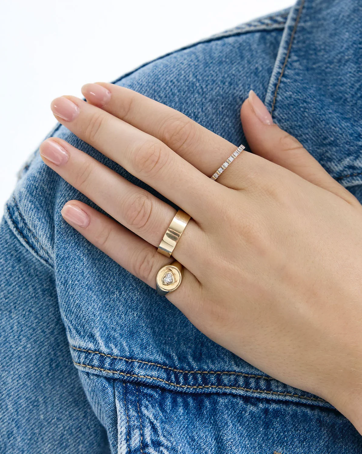 Fluted Diamond Band - Image 4
