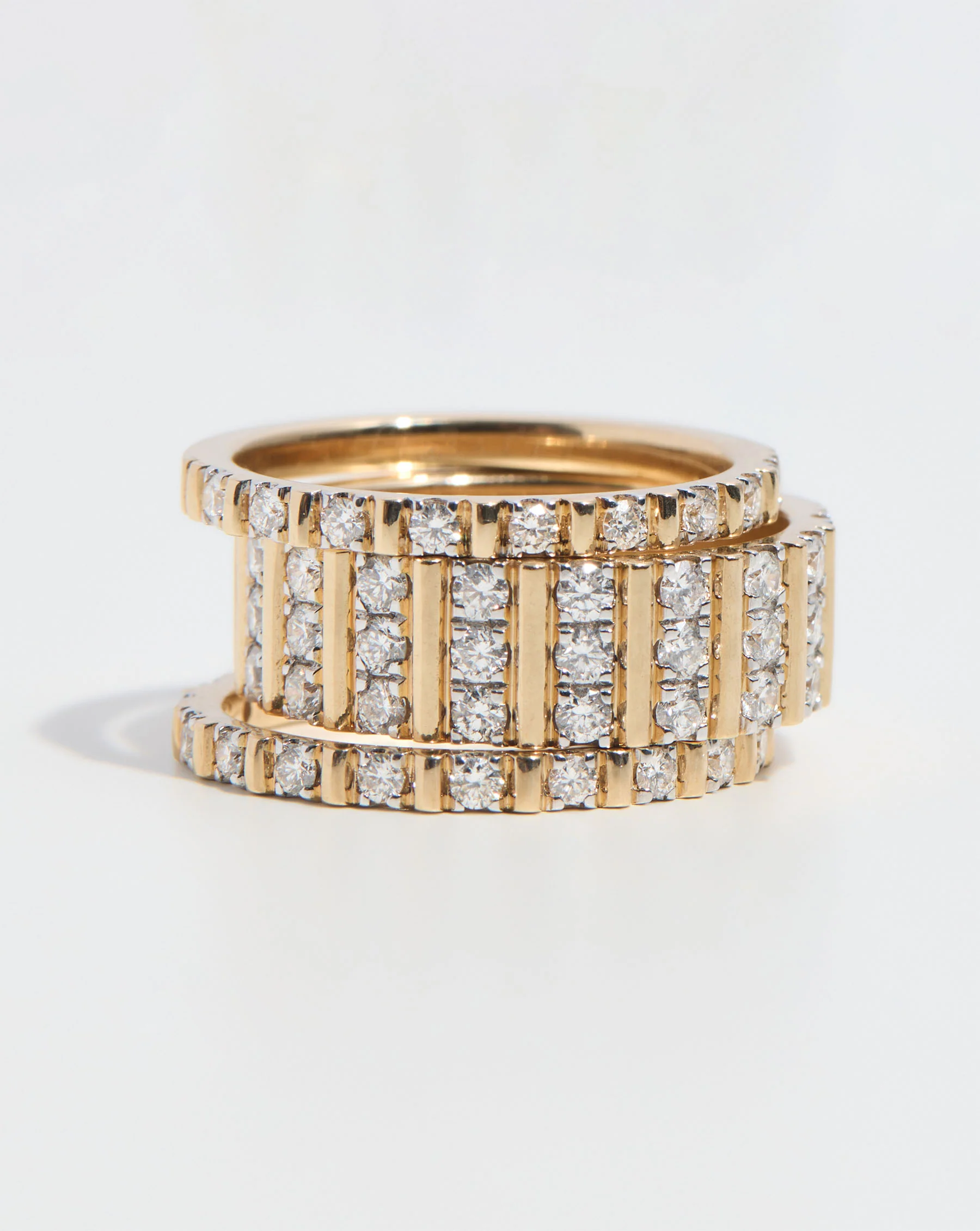 Fluted Diamond Band - Image 7