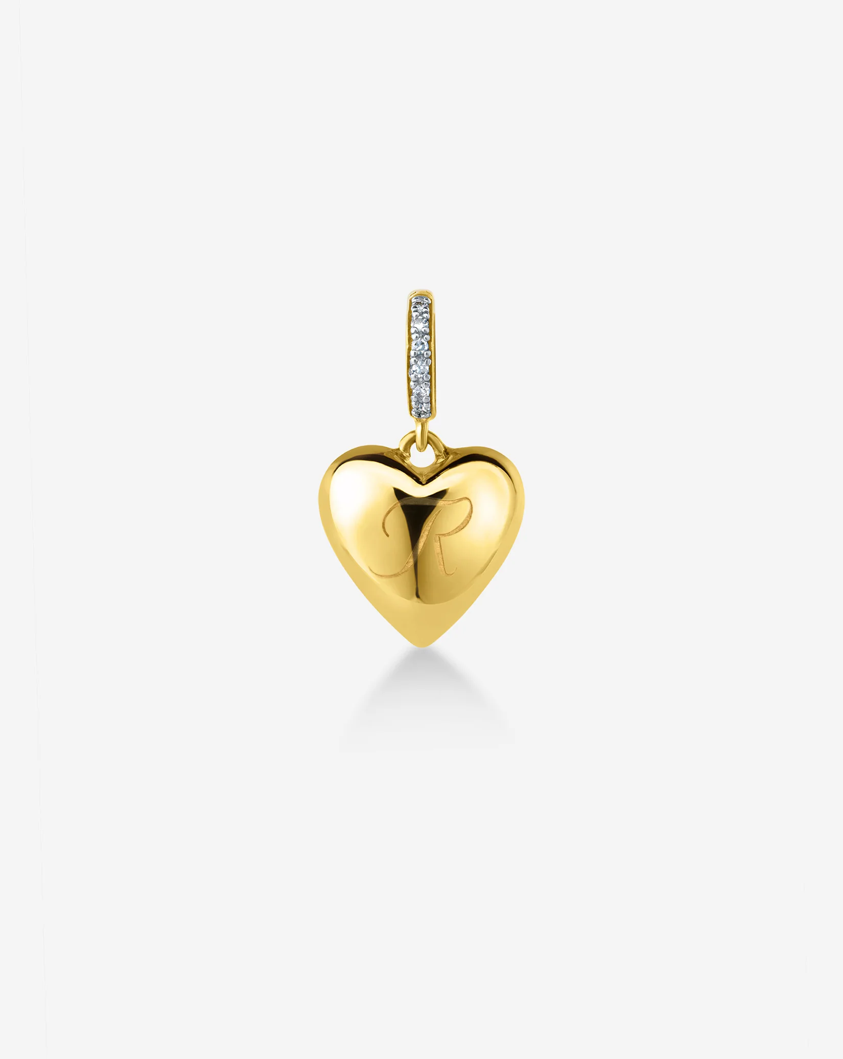 Engravable Heart Charm - Image 11