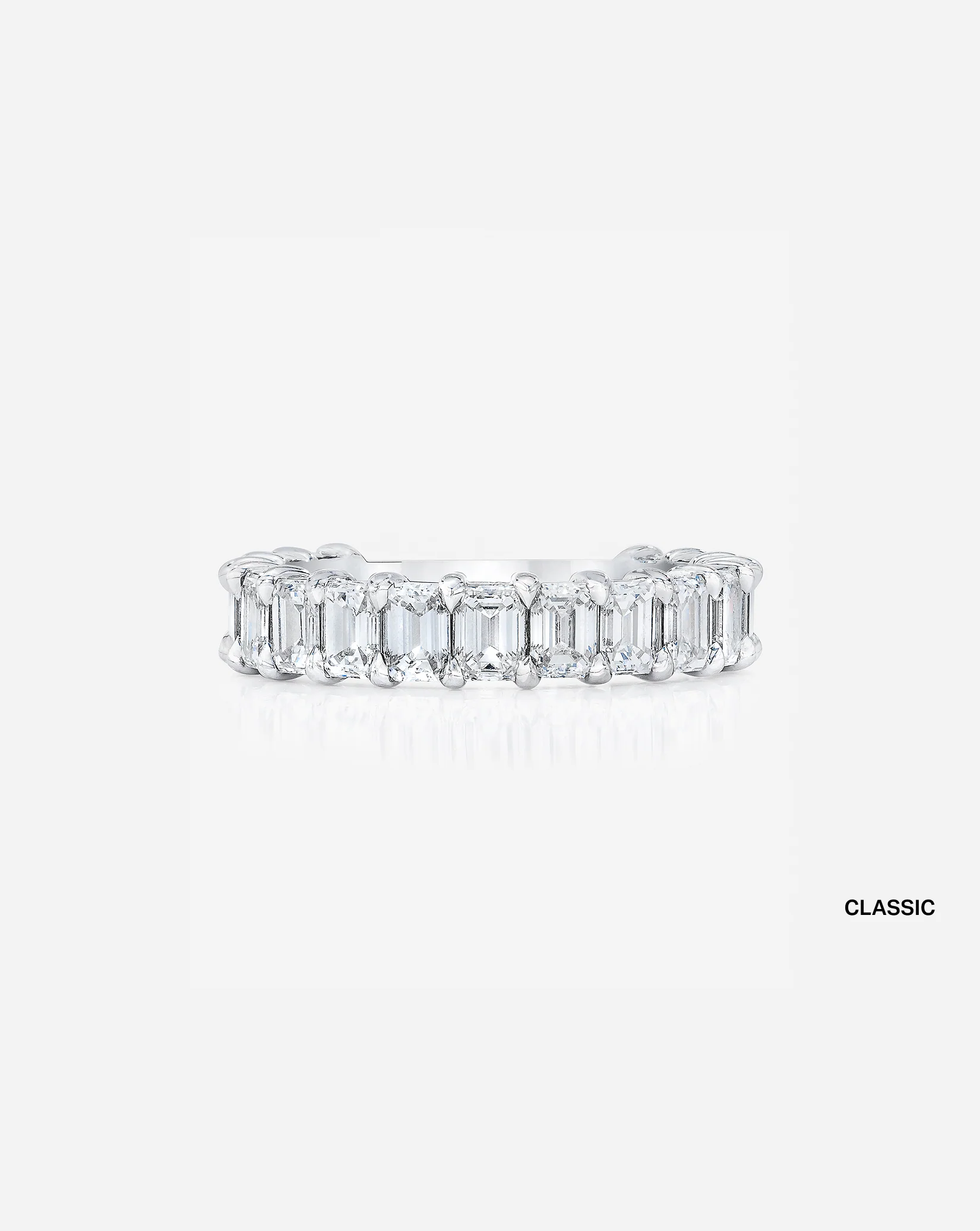 Emerald 3/4 Diamond Band - Image 11