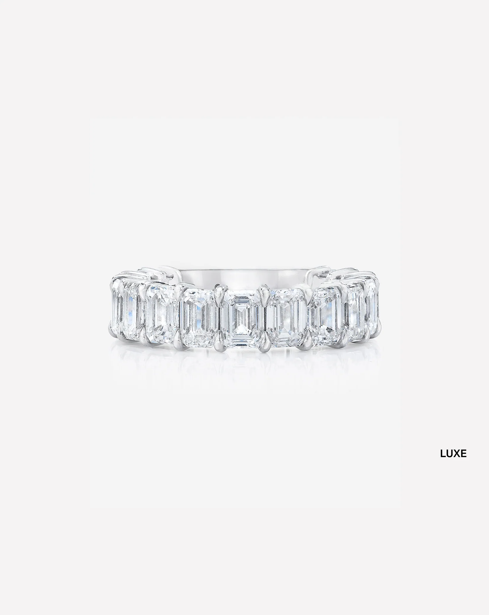 Emerald 3/4 Diamond Band - Image 12