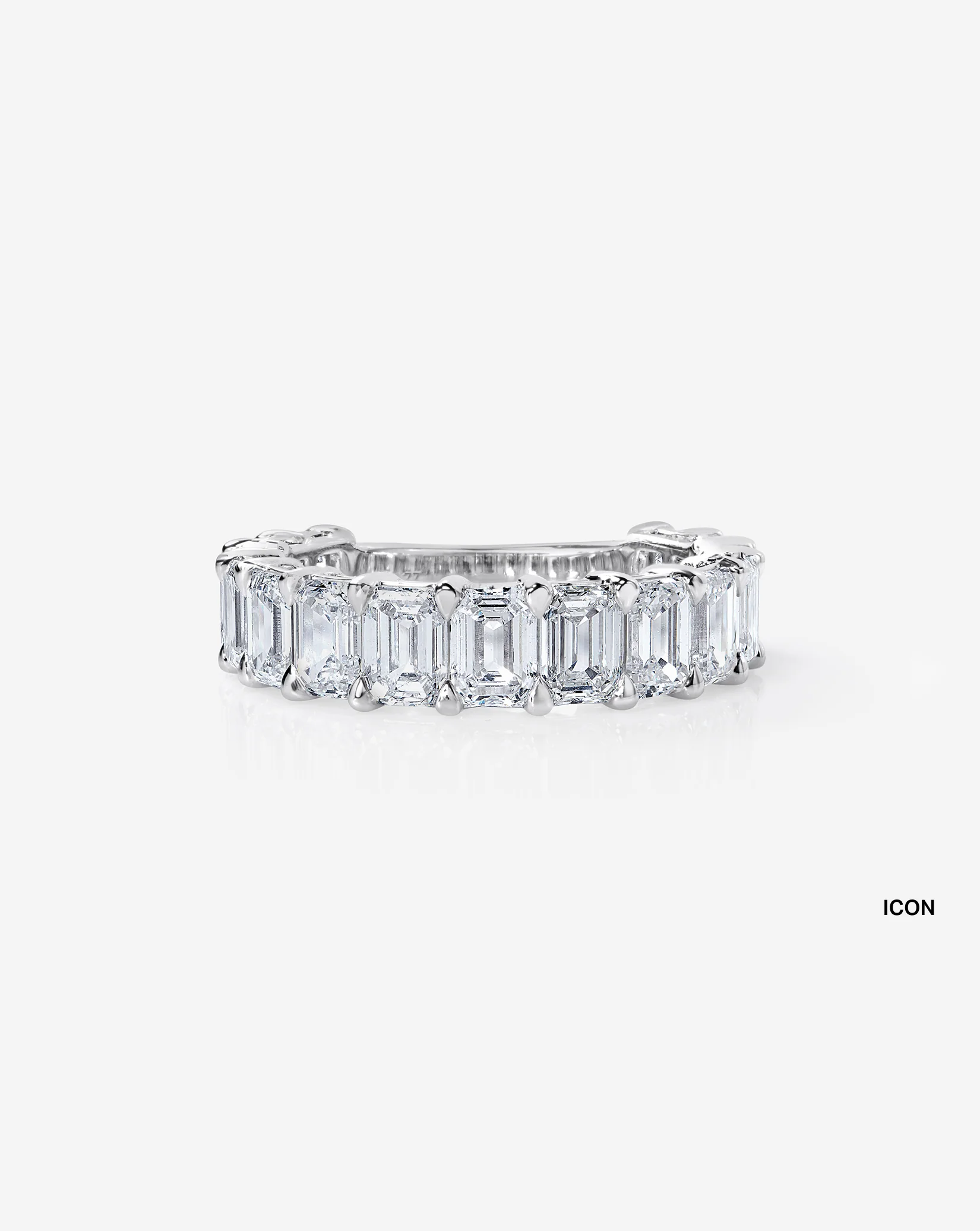 Emerald 3/4 Diamond Band - Image 13