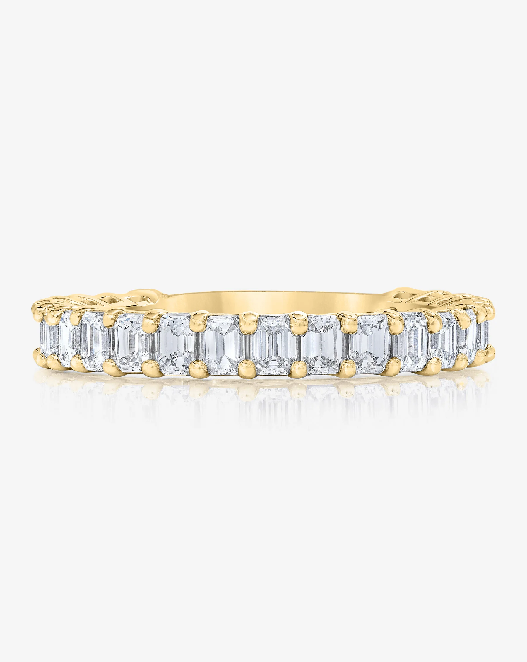 Emerald 3/4 Diamond Band - Image 14