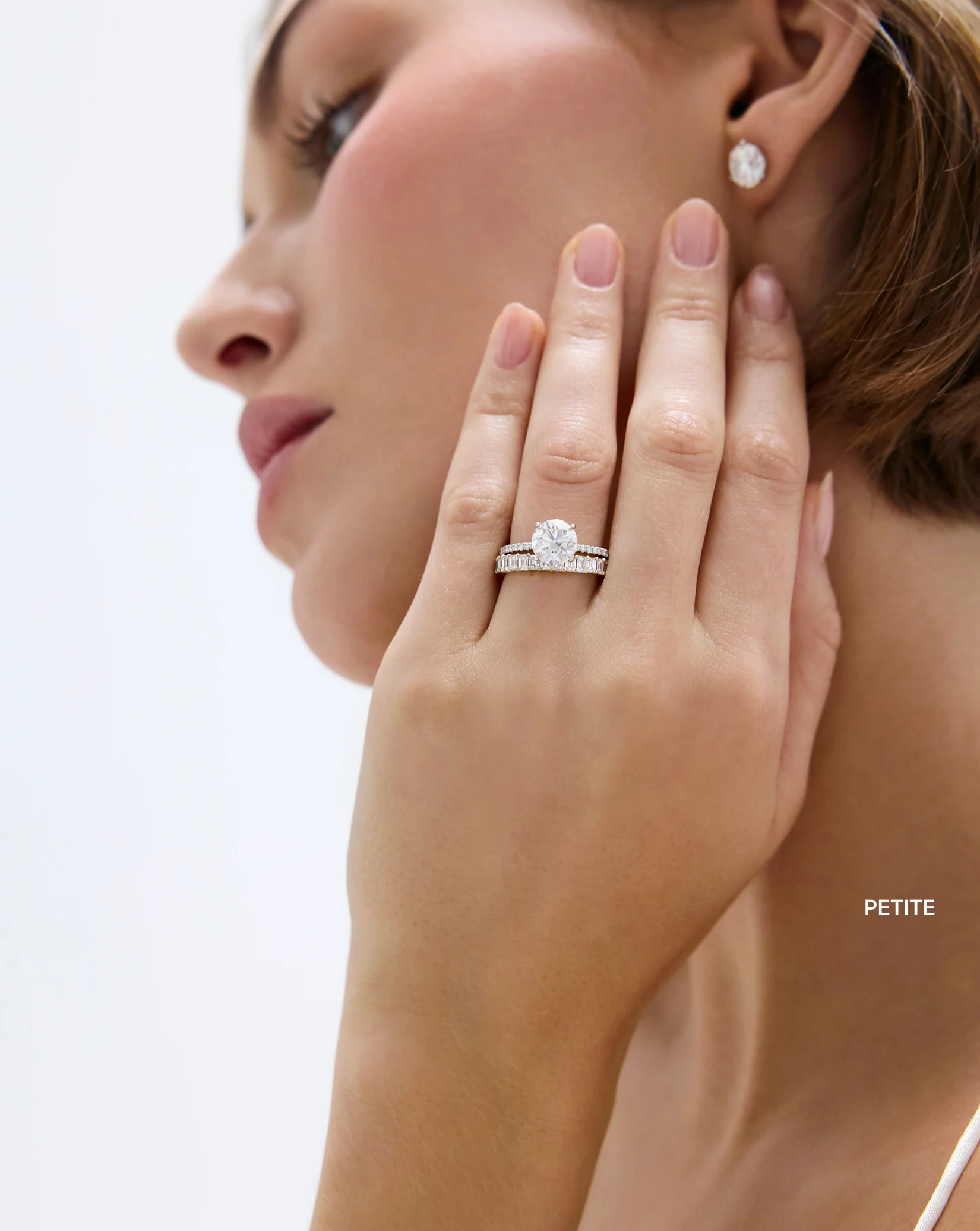Emerald 3/4 Diamond Band - Image 5