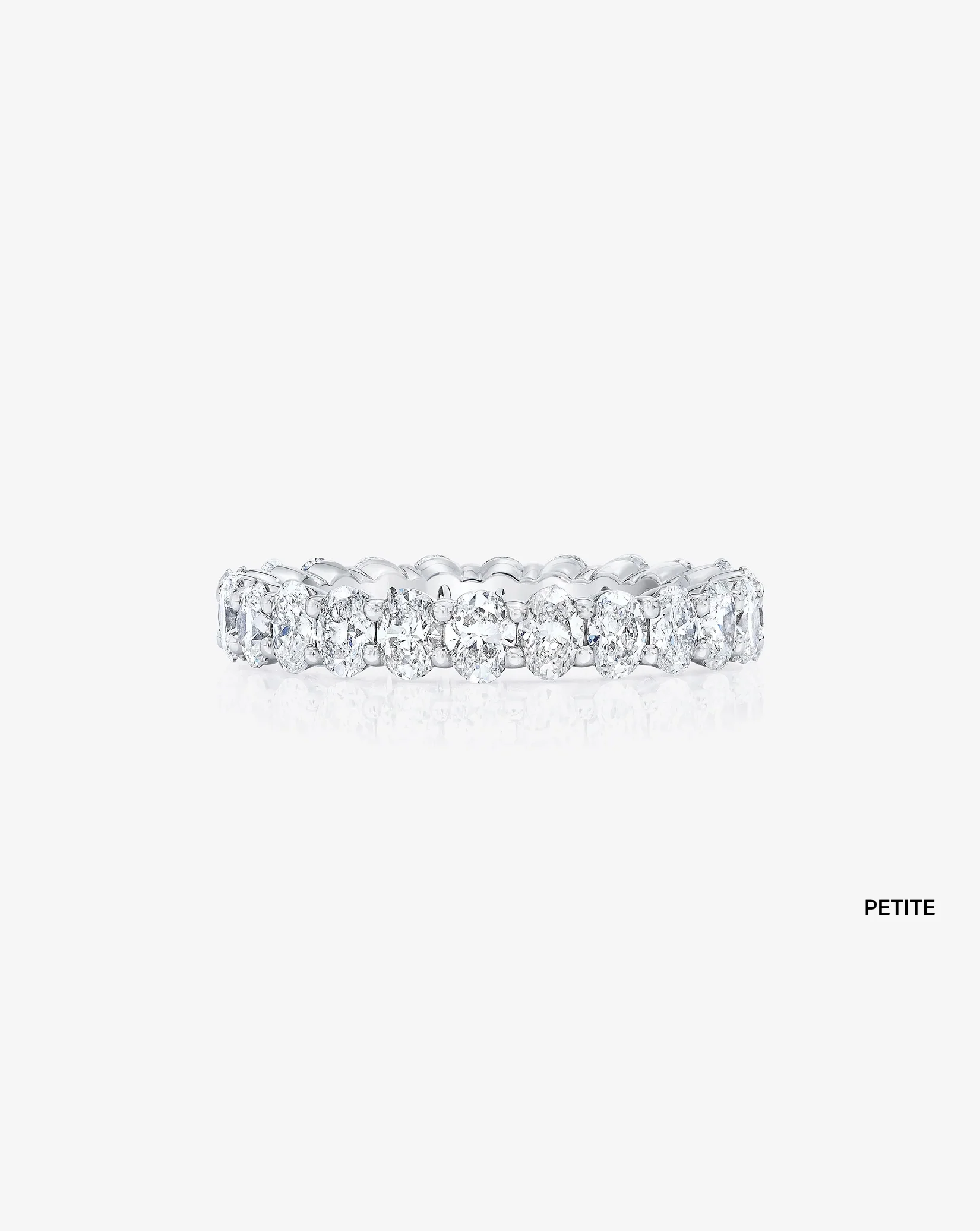 Oval Lab Diamond Eternity Band - Image 9