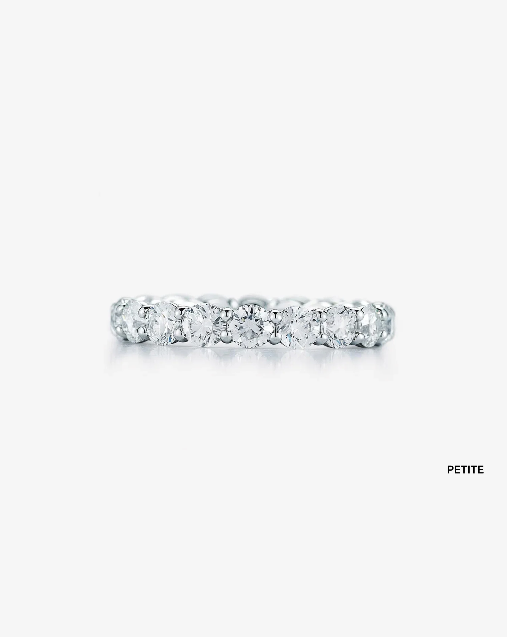 Round Lab Diamond Eternity Band - Image 11
