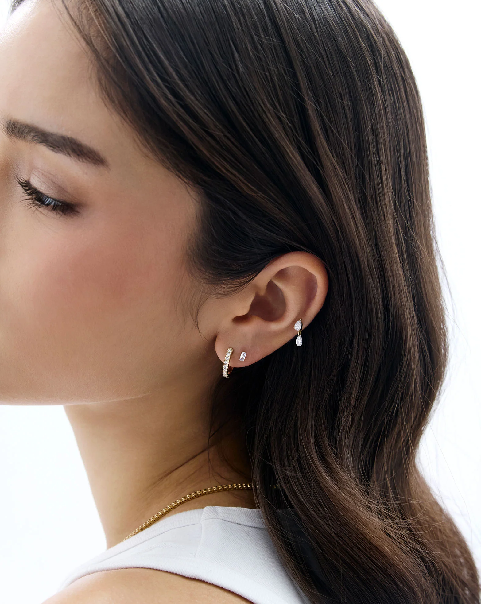 Baguette Lab Diamond Flatback - Image 3