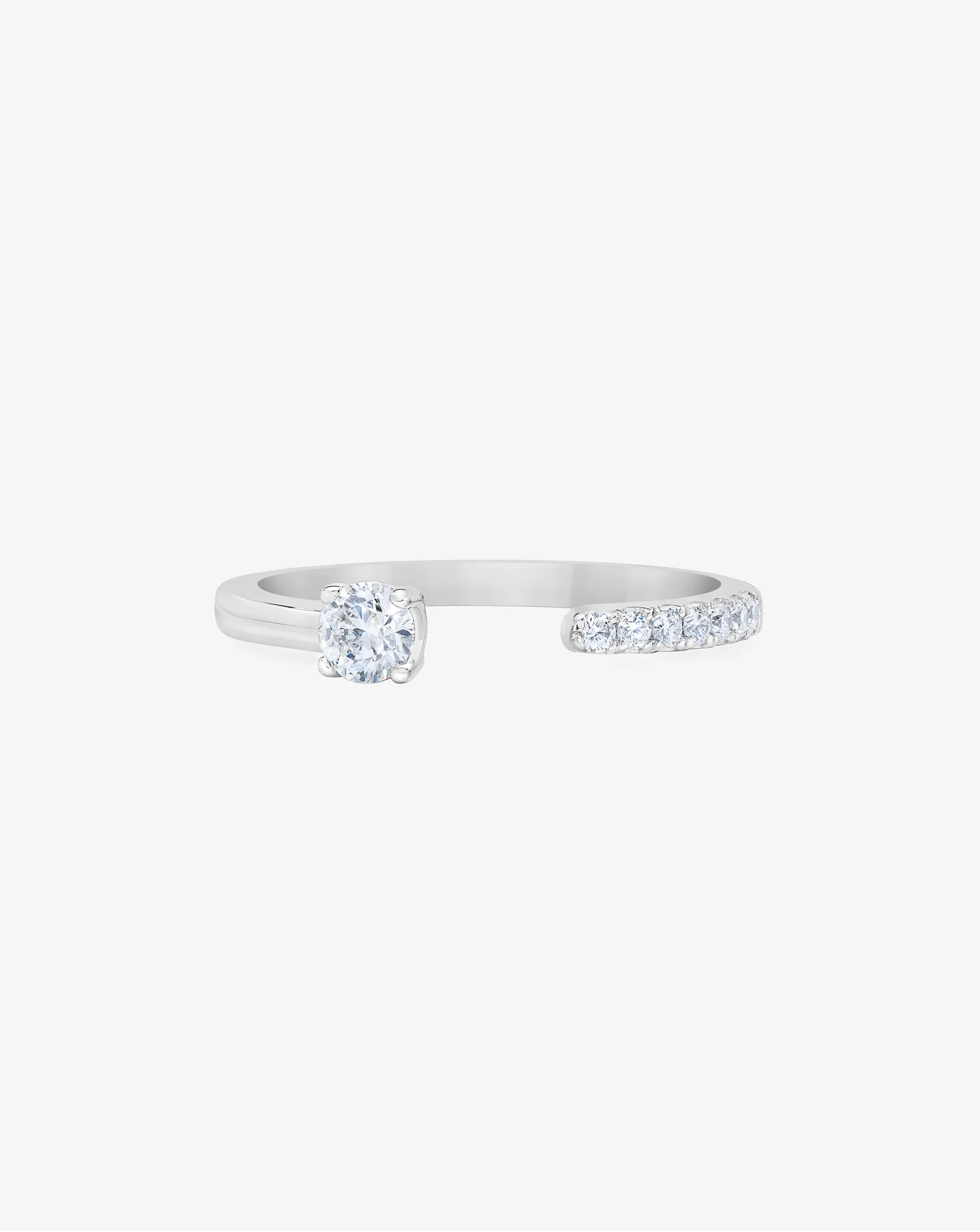 Open Round Diamond Band - Image 14