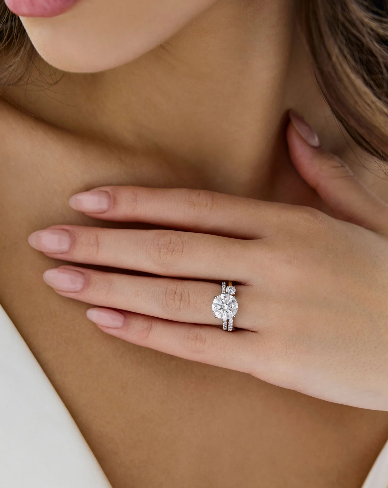 Open Round Diamond Band - Image 6
