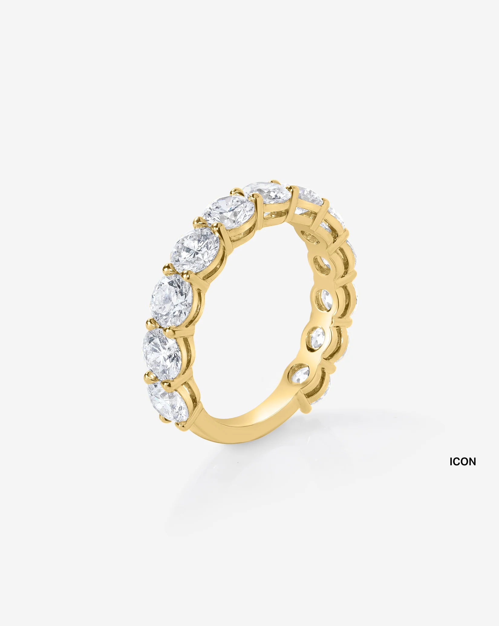 Oval 3/4 Diamond Band - Image 20