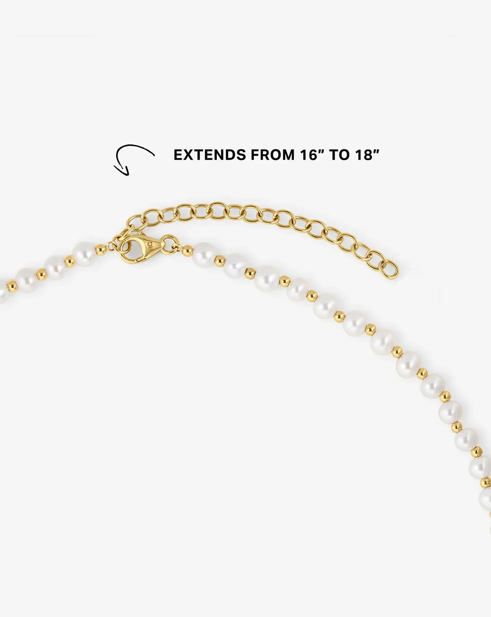 Pearl Station Necklace - Image 4