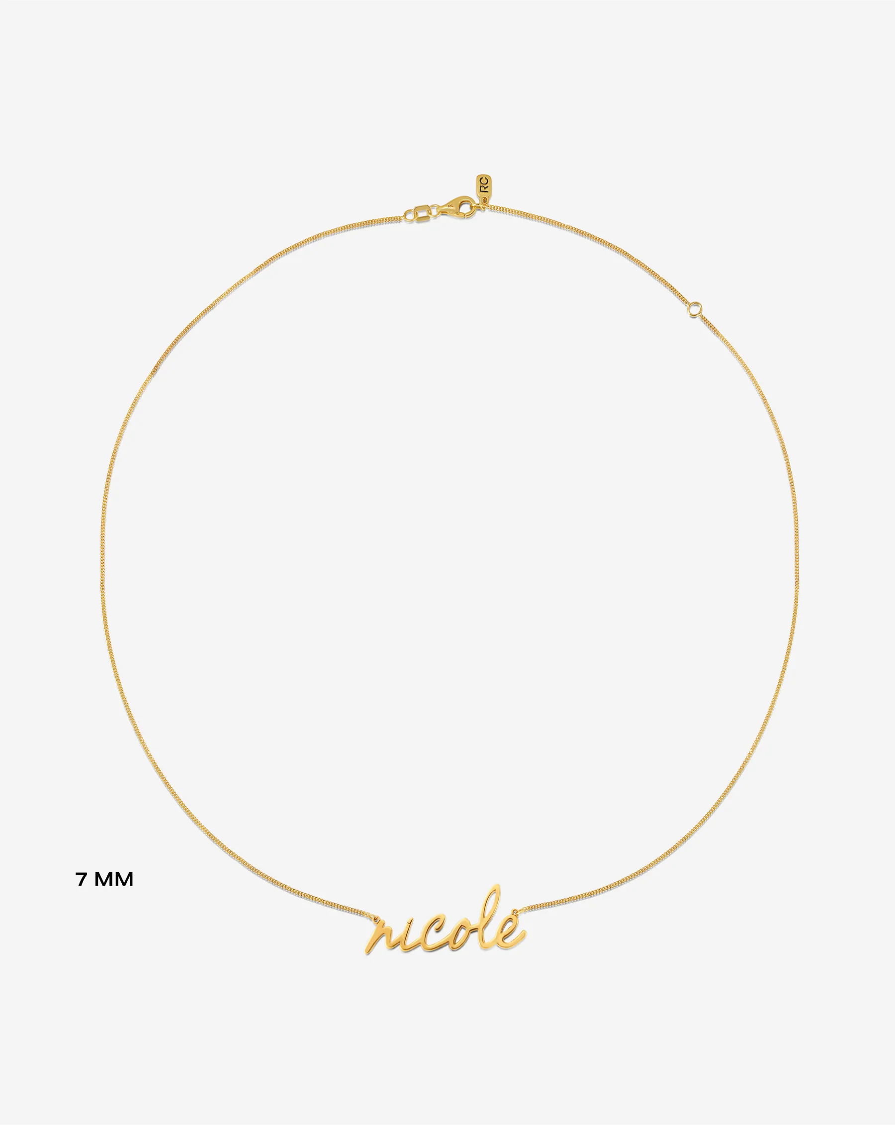 Personalized Script Name Necklace - Image 11
