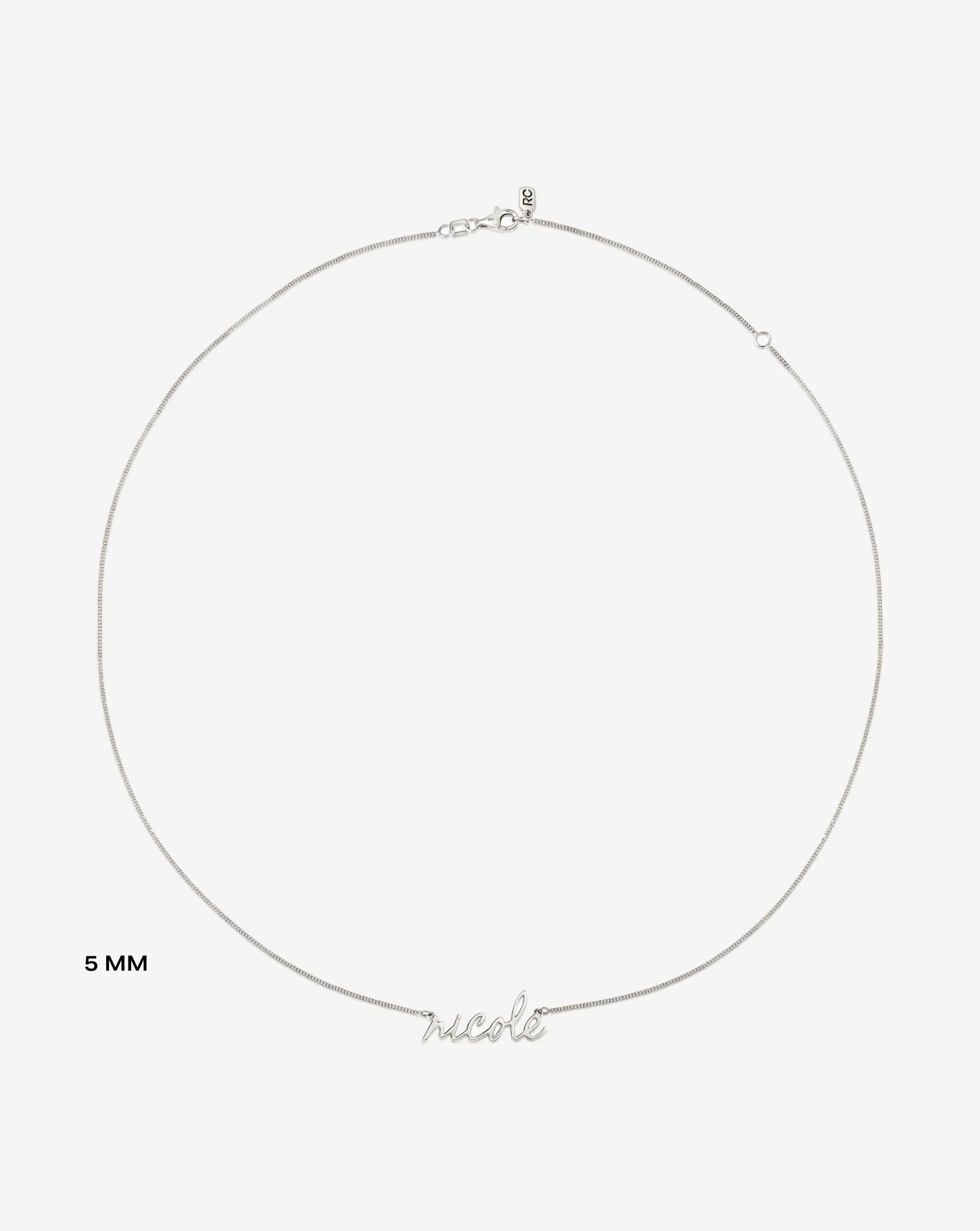Personalized Script Name Necklace - Image 12