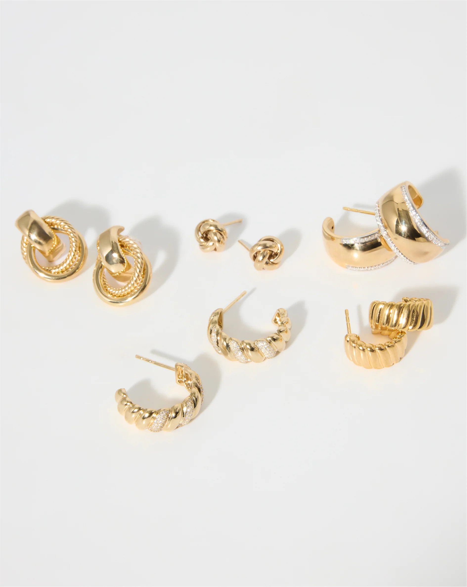 Rope Door Knocker Earrings - Image 4