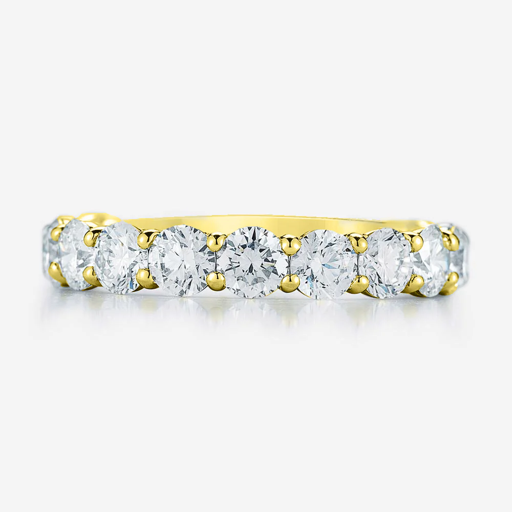 Round 3/4 Diamond Band - Image 12