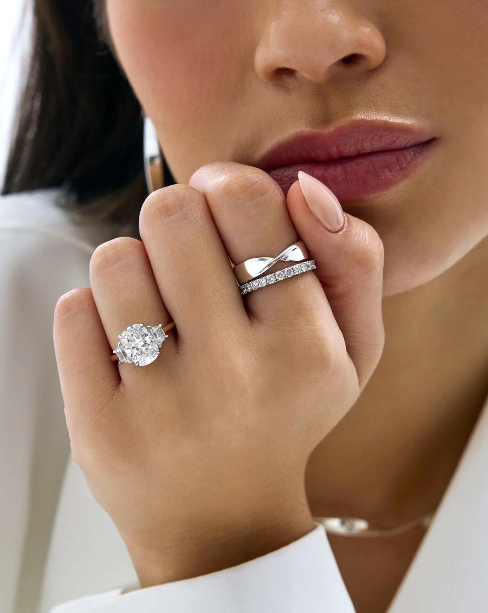 Silver Twist Ring - Image 3