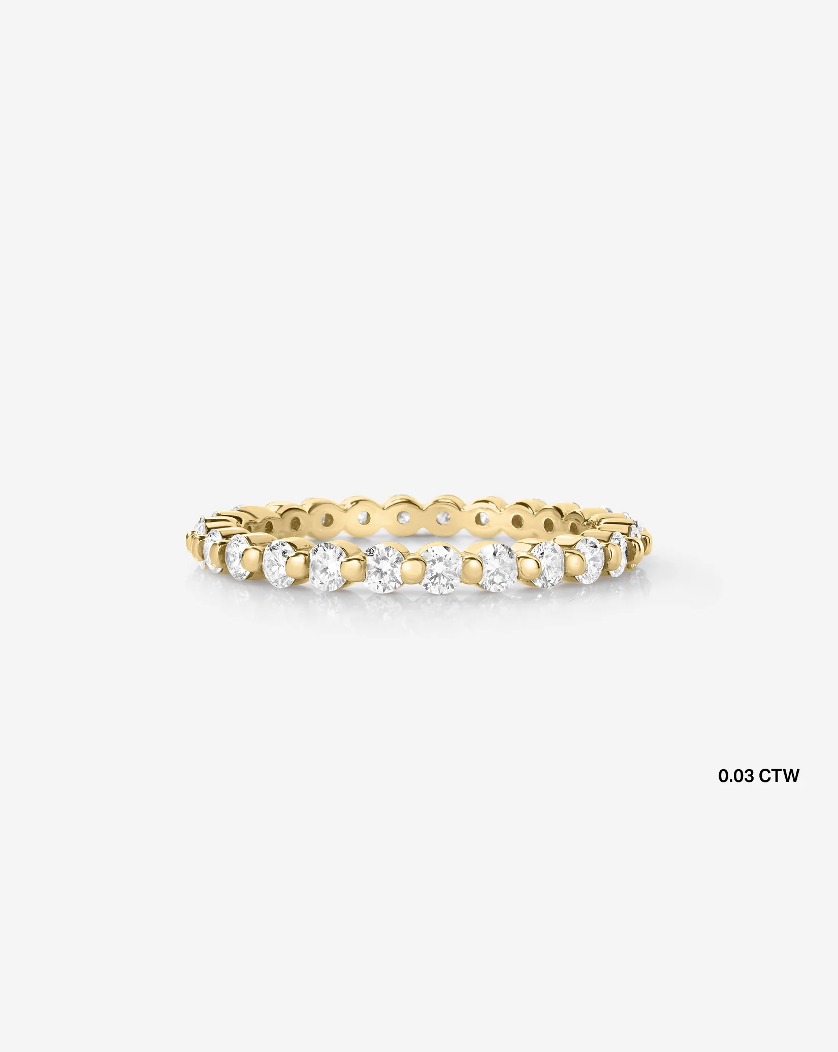 Single Prong Lab Diamond Band - Image 13