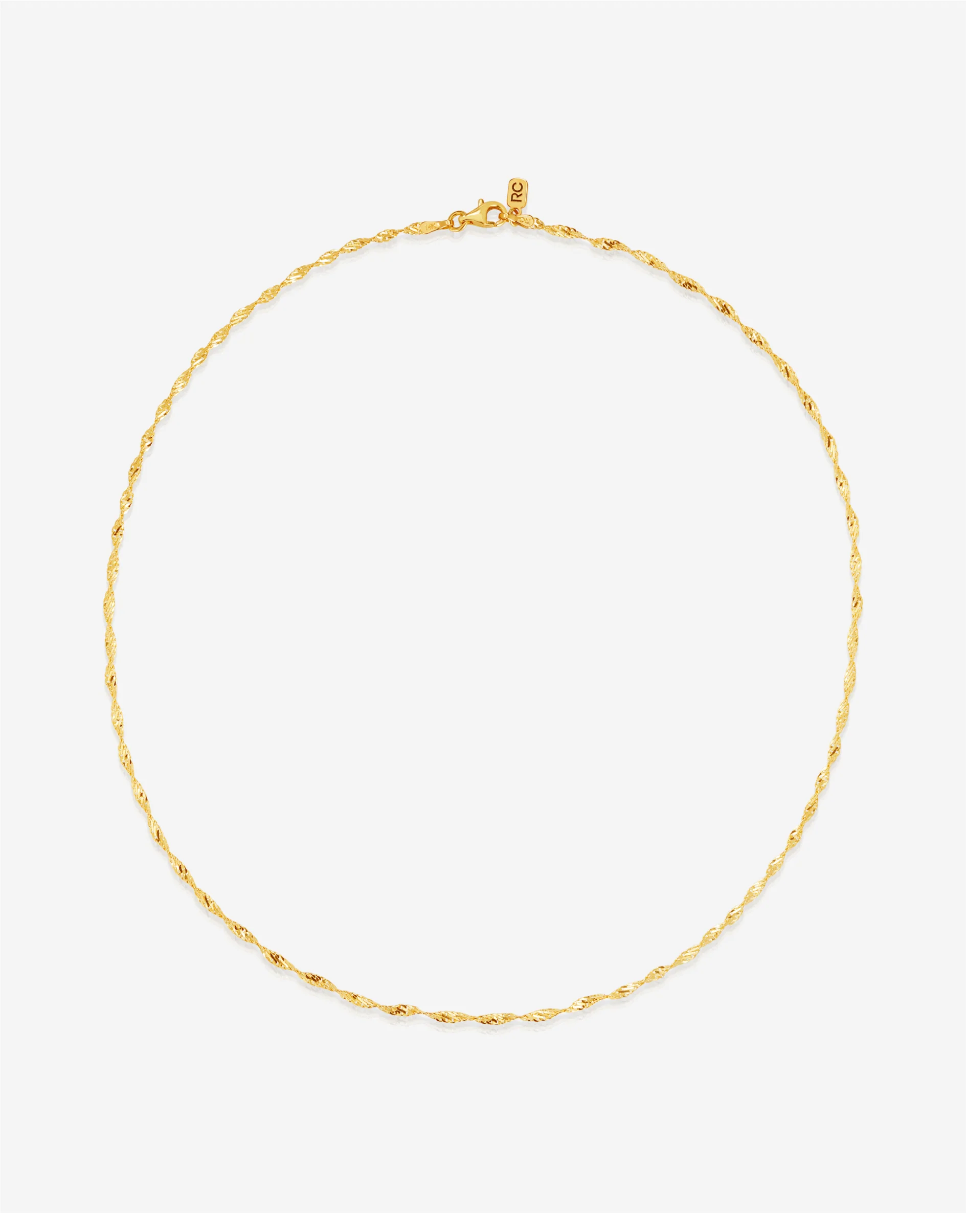 Twisted Dorica Chain Necklace - Image 9
